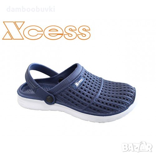 Юношески кроксове XCESS синьо 36/41, снимка 1