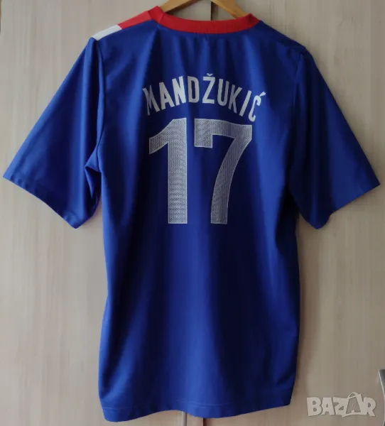 Hrvatska / #17 Mandzukic - мъжка футболна тениска на Хърватска, снимка 1