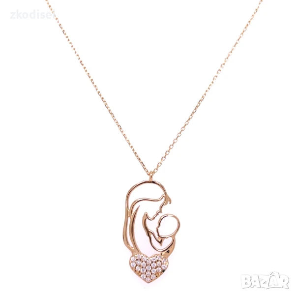 Златнo колие 2,17гр. 42,0см. 14кр. проба:585 модел:32245-6, снимка 1