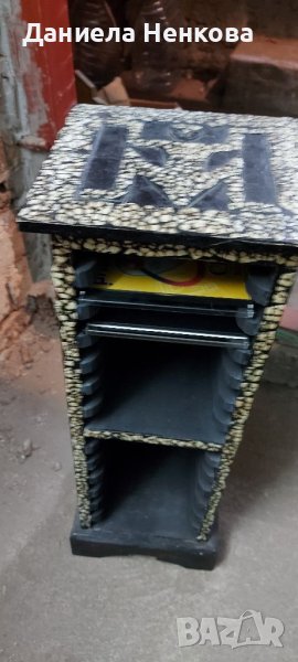 Дървена колонка за дискове, снимка 1