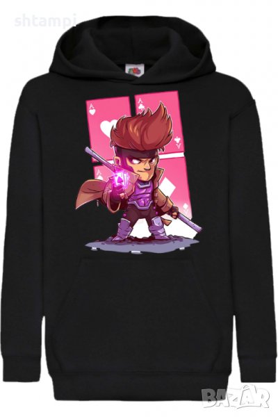 Детски Суитчър/Суитшърт Marvel Gambit,Игра,Подарък,Изненада,Забавление,Рожден Ден, снимка 1