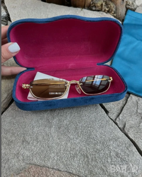 очила  с калъф, кутия и ув защита gucci, снимка 1