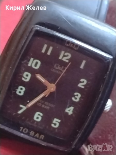 Унисекс часовник Q/Q WATER RESISTANT 10 bar неонови цифри 42784, снимка 1