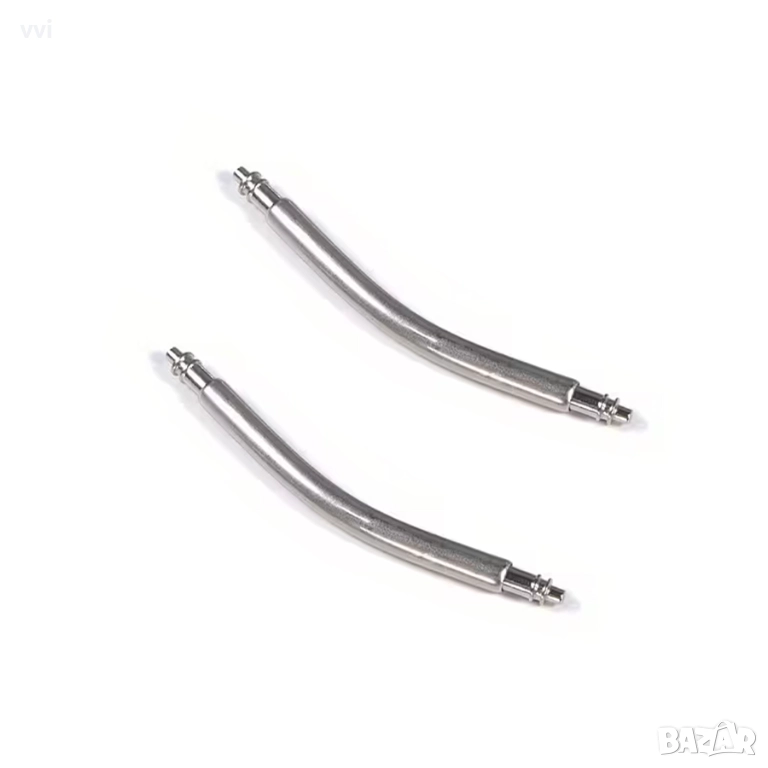 Чифт ИЗВИТИ патенти за часовници 20 мм, снимка 1