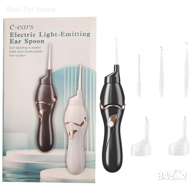 LED инструмент за почистване на уши (отоскоб), снимка 1