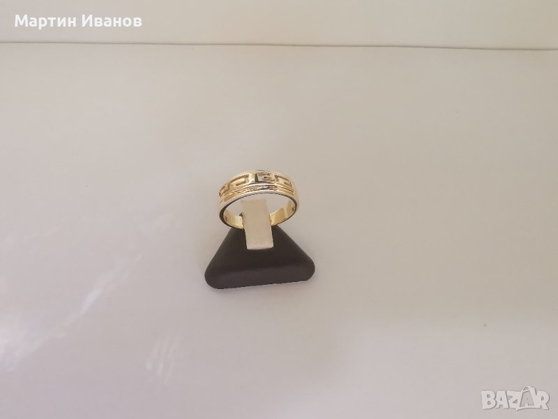 Златен пръстен унисекс , снимка 1
