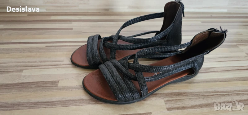 Черни сандали, снимка 1