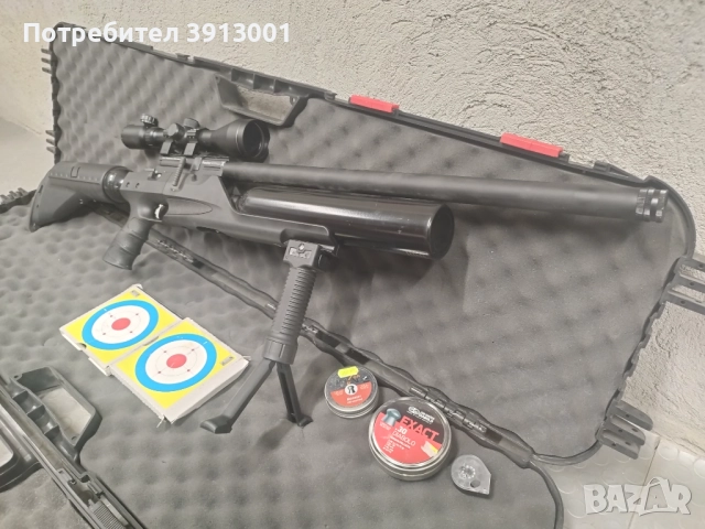 Въздушна пушка Kral Arms 7.62 и Snowpeak M25 9мм, снимка 10 - Въздушно оръжие - 52594927