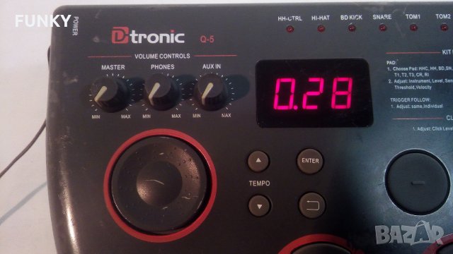 D-tronic Q-5 , снимка 3 - Ударни инструменти - 33140053