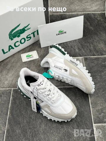 Lacoste Мъжки Маратонки👟Мъжки Спортни Обувки Лакост Код E535, снимка 3 - Маратонки - 50803282