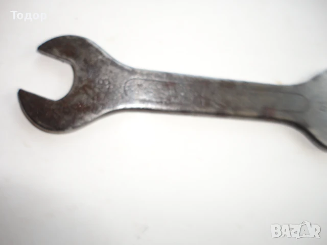 Немски старинен гаечен ключ 18/19, снимка 6 - Ключове - 50571599