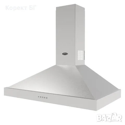 Абсорбатори Belling пирамида. Цвят Инокс. Максимална скорост на въздушния поток: 347 m³ / h