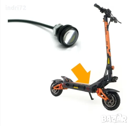 KuKirin G3 Pro LED светлина