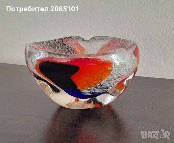 Чешки кристален пепелник, снимка 3 - Други стоки за дома - 44067945