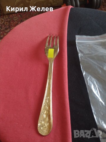 Стара вилица много красива орнаментика перфектно състояние с маркировка ITALI за КОЛЕКЦИЯ 33078, снимка 6 - Други ценни предмети - 43818470