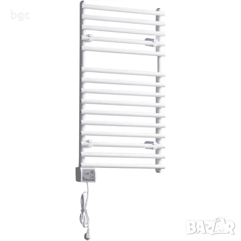 НОВ Електрически радиатор за кърпи Vigo EHR 5015, 350 W, 500x800 мм, Бял - 24 месеца гаранция 