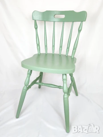 Дървен трапезен стол кантри