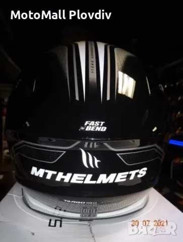 MT Helmets Targo Interact пистова каска различни разцветки, снимка 4 - Аксесоари и консумативи - 49290029