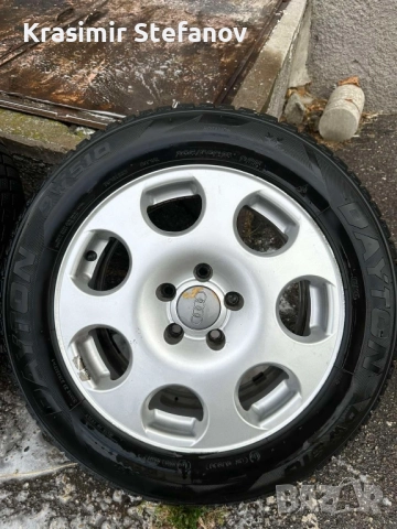 205/60/16 4бр Алуминиеви джанти с зимни гуми, снимка 4 - Гуми и джанти - 51622857