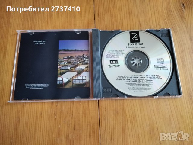 PINK FLOYD - A MOMENTARY LAPSE OF REASON 14лв, снимка 2 - CD дискове - 43412229