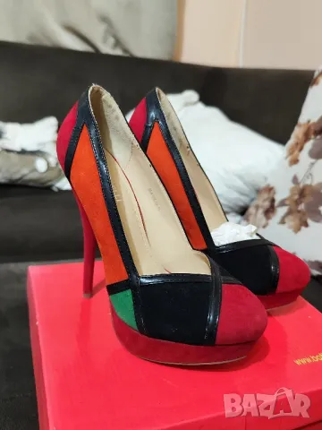 Дамски обувки на Висок ток/платформа, 39, снимка 1