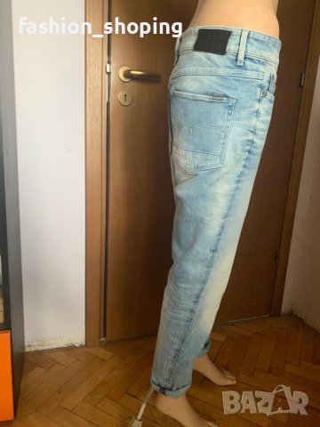 Дамски дънки G star boyfriend, размер 28, дължина  32, снимка 4 - Дънки - 40535868