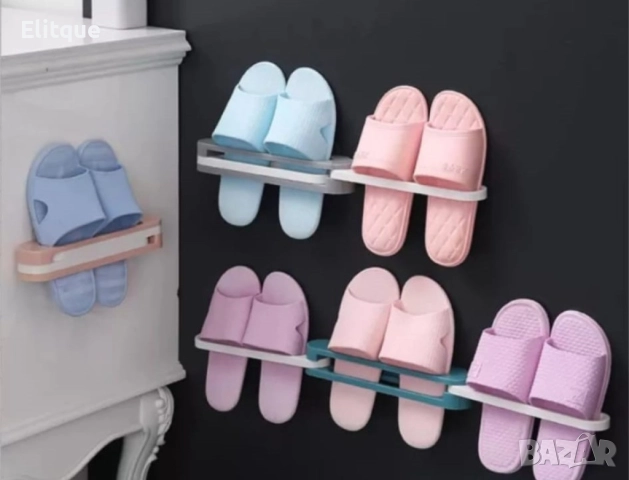 Поставка за пантофи, сгъваема, 3 чифта побираемост 