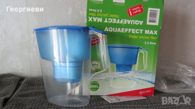 Кана филтърна за вода, 2.5 л., снимка 2 - Съдове за готвене - 37621391
