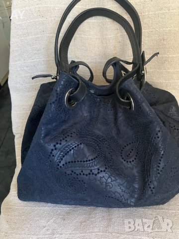 Дамска чанта естествена кожа , снимка 7 - Чанти - 37373689