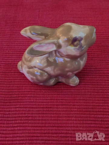 Статуетка Зайче, порцелан. , снимка 2 - Статуетки - 50868344