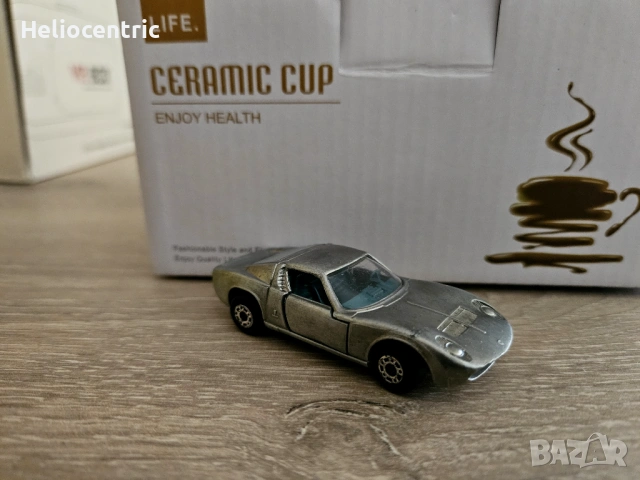 Lamborghini Miura Matchbox Bulgaria , снимка 2 - Коли, камиони, мотори, писти - 53428888