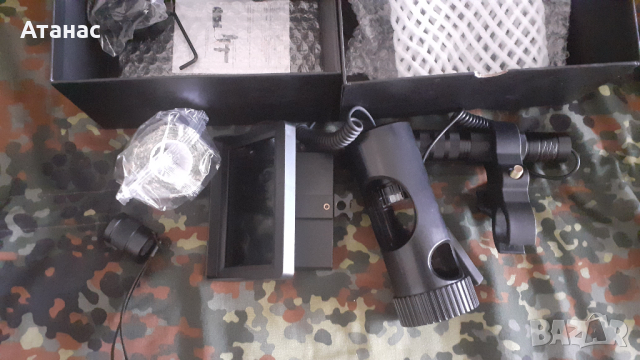Приспособление за нощно виждане с камера и инфрачервен осветител, снимка 3 - Оборудване и аксесоари за оръжия - 44865859