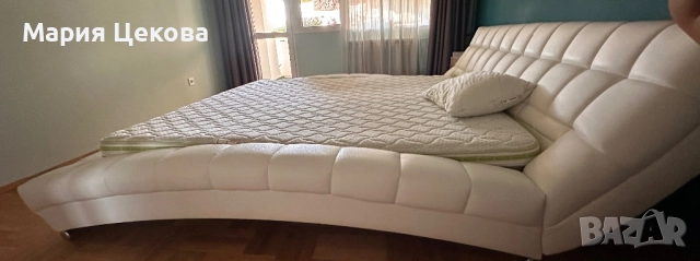 Спалня с двулицев матрак Нани 200х180, снимка 2 - Спални и легла - 51511199