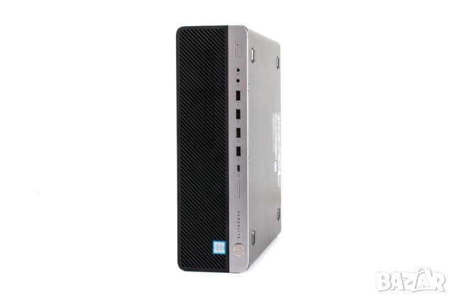 Настолен компютър HP EliteDesk 800 G3 SFF i7-6700/16GB/240GB, снимка 2 - Работни компютри - 43103711