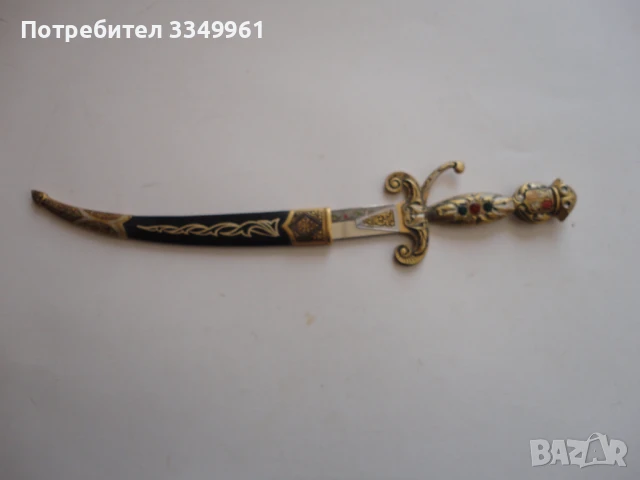 Кама кинжал с кания емайл , снимка 6 - Антикварни и старинни предмети - 51281750