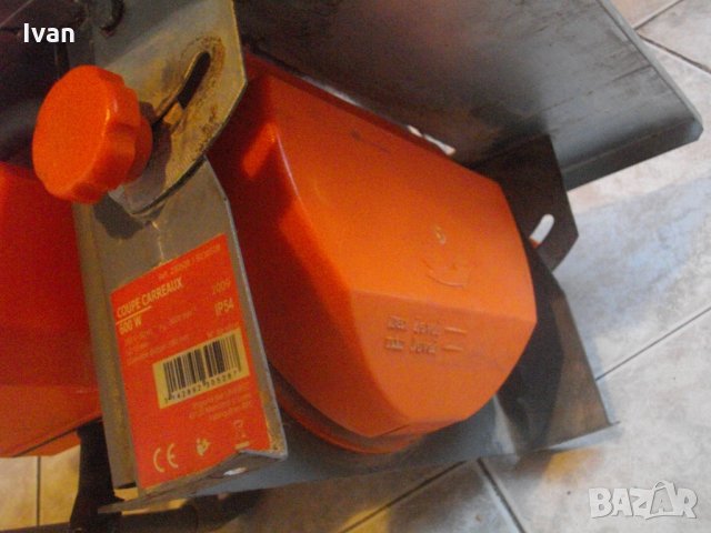 600 Вата-ф180мм-Машина Мокро-Сухо-Рязане На Плочи/Плочки-Отлична-Coupe Carreaux, снимка 7 - Други инструменти - 33484183