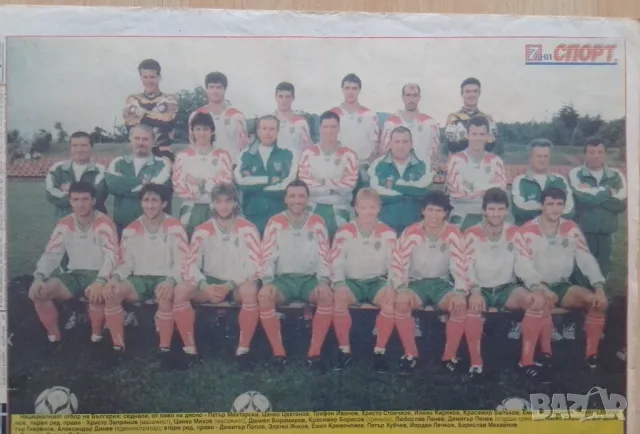 Плакати България национален отбор, снимка 3 - Колекции - 49409833