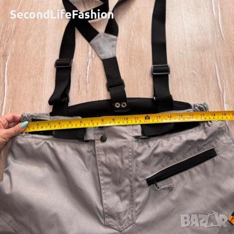 Мотоциклетни панталони Cordura, наколенки, размер XL, сиво-черни, мъжки мото панталон , снимка 3 - Панталони - 52194048