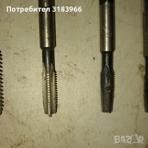 голям лот метчици  с въртоци 30 броя  лот № 3 и лот  № 4 , снимка 3 - Други инструменти - 53499230