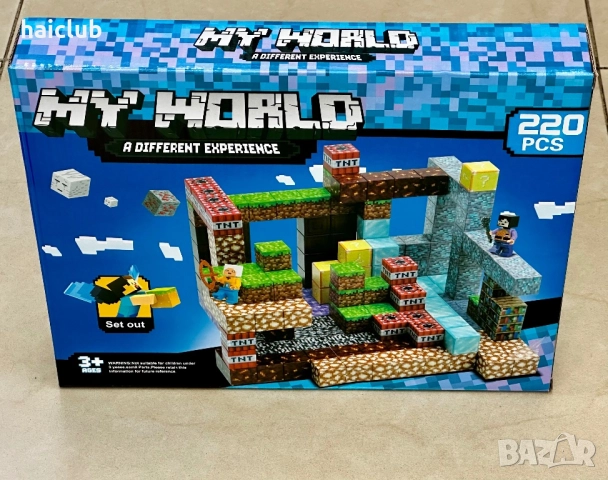 Магнитни кубчета/Magnetik block minecraft, снимка 17 - Образователни игри - 52517332