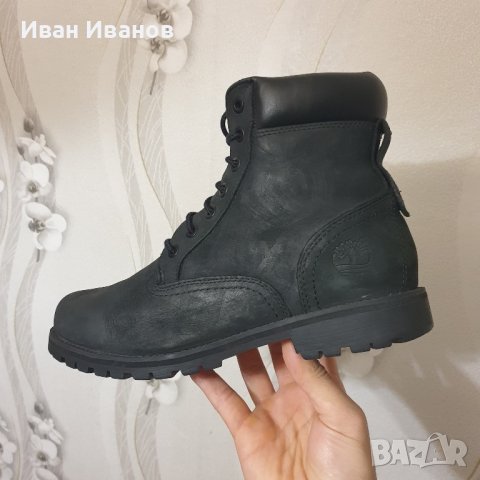 боти Timberland  Black Leather Classic Premium 6305R  номер 43, снимка 5 - Мъжки боти - 38476513