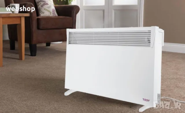 ПРОМО!! Конвектор TESY CN 03 200 MIS F HeatEco БЯЛ, 2000W, Гаранция 7 години, снимка 1