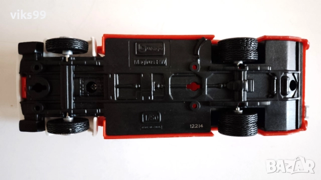 Iveco Magirus RW Feuerwehr Bburago - Мащаб 1:50, снимка 9 - Колекции - 52670816