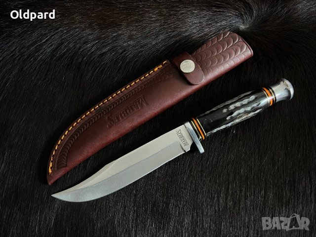 Голям ловен, кемпинг нож Marbles Horn MR448.
