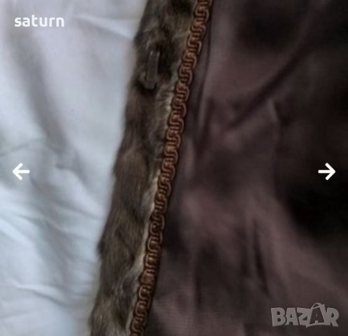дамско кожено палто от норка L-XL, снимка 6 - Палта, манта - 43003538