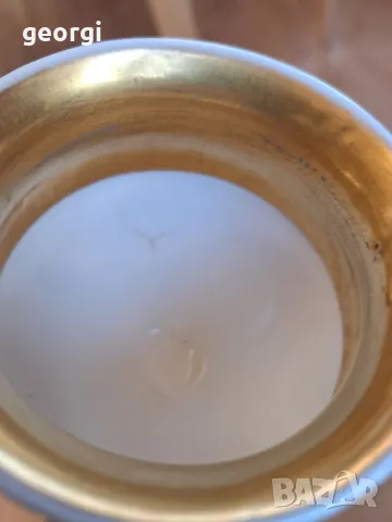 порцеланова чаша с позлата Old Paris, снимка 10 - Антикварни и старинни предмети - 49418085