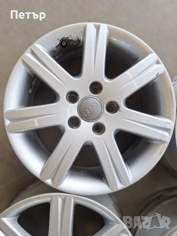 ОРИГИНАЛНИ АЛУМИНИЕВИ ДЖАНТИ ЗА AУДИ -5Х112Х57.1-16 цола, снимка 2 - Гуми и джанти - 52391217