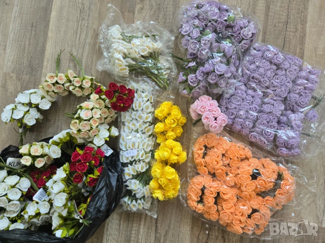 Разпродажба на цветя за ръчна изработка