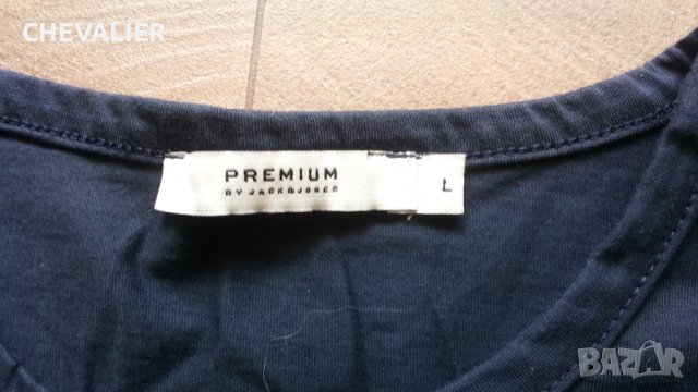 JACK & JONES FINN TEE LS GRANDDAD Размер M блуза с дълъг ръкав 6-52, снимка 5 - Блузи - 40633782