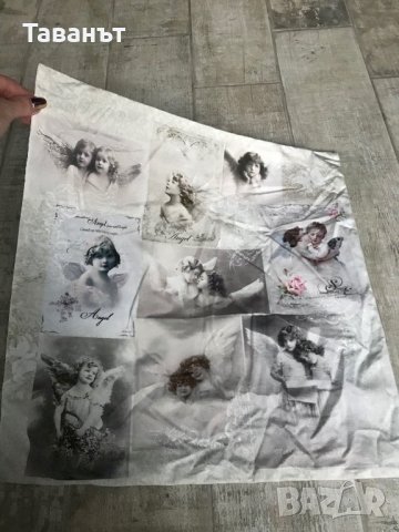 Деко калъфка с ангели Home Dekor, снимка 2 - Други - 27436322